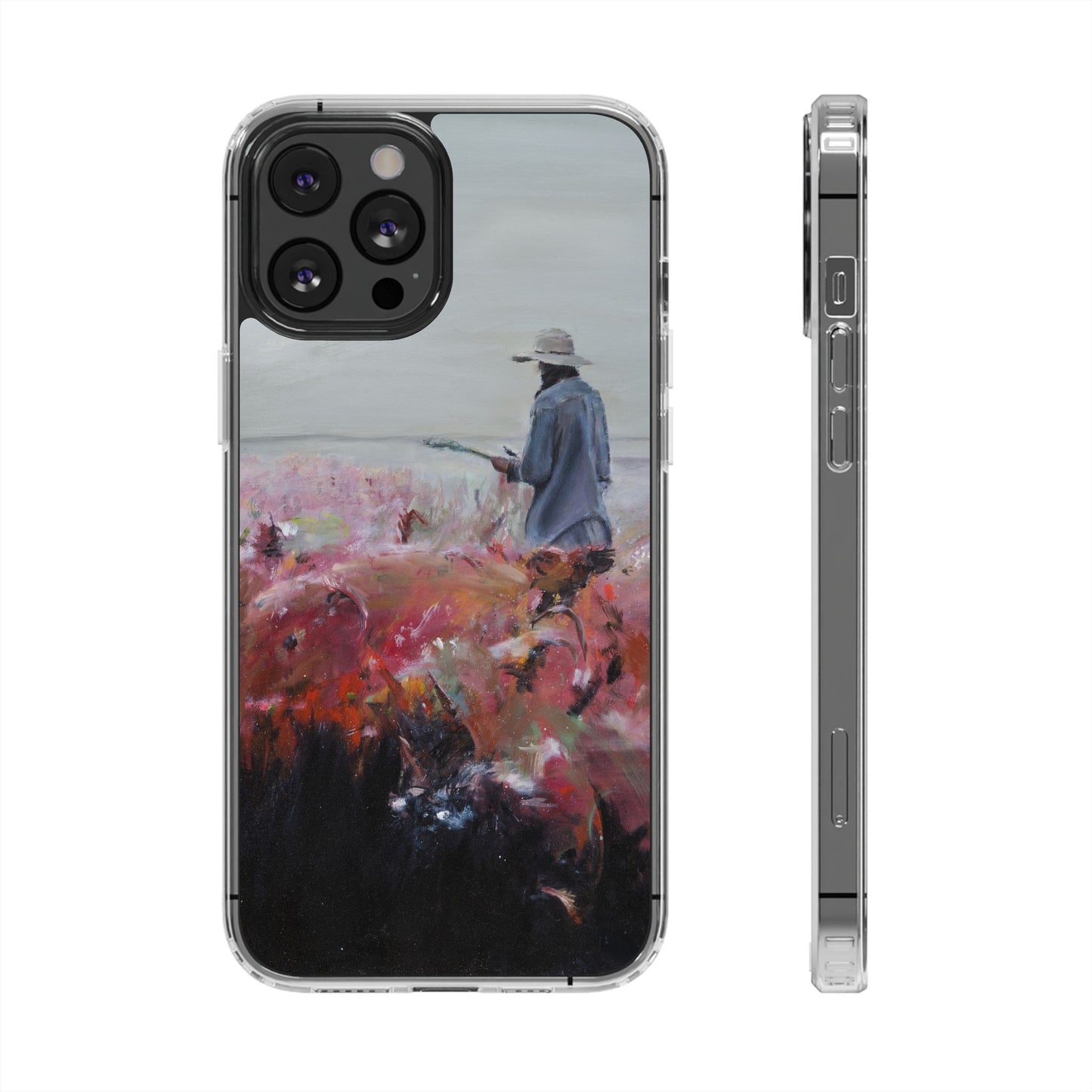 "The Woman In The Field" Painting - Phone Case