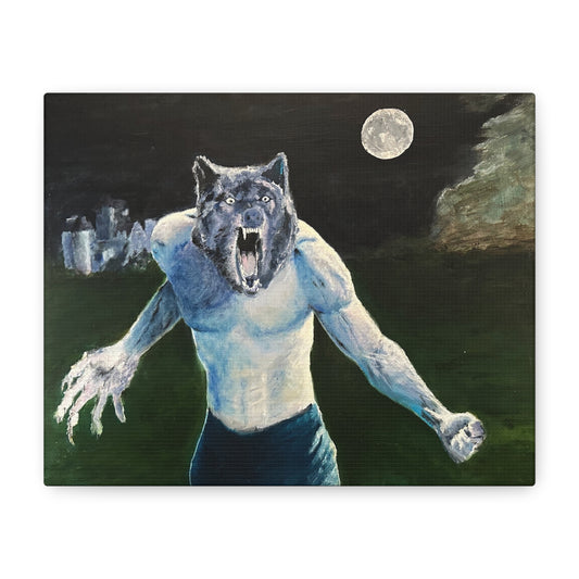 "The Wolfman" Open Edition Canvas Print