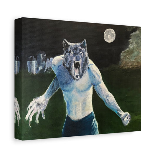 "The Wolfman" Open Edition Canvas Print