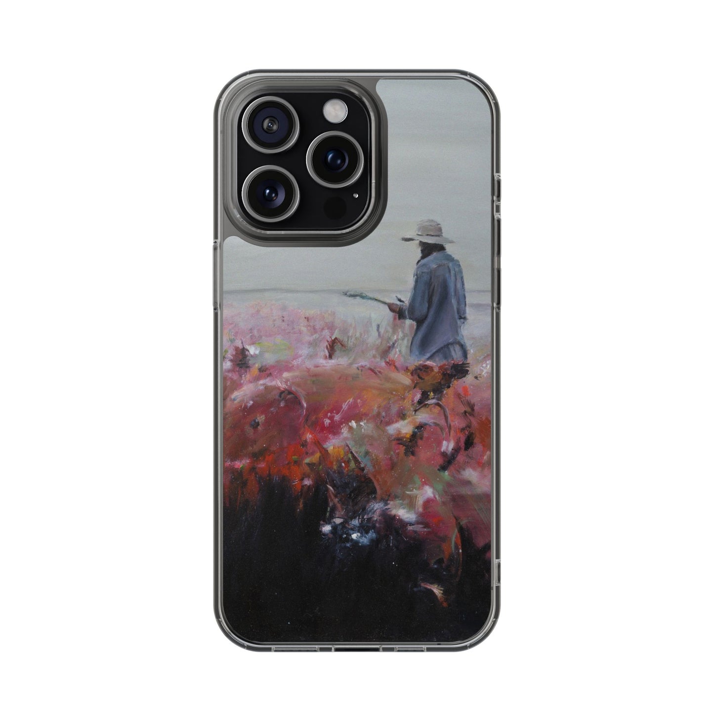 "The Woman In The Field" Painting - Phone Case