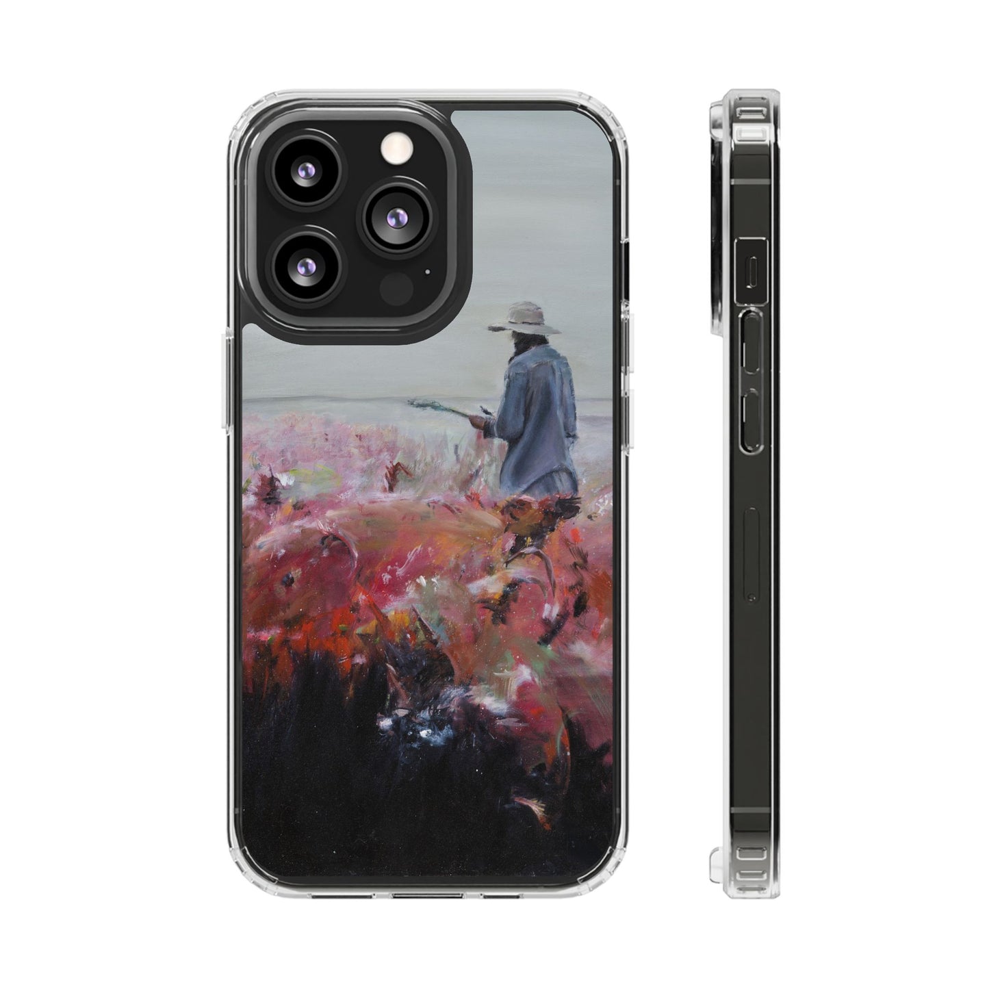 "The Woman In The Field" Painting - Phone Case