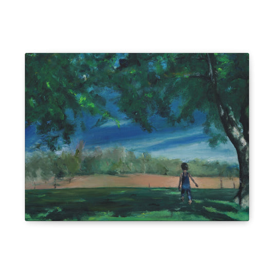 "The Boy In The Field" Open Edition Canvas Print