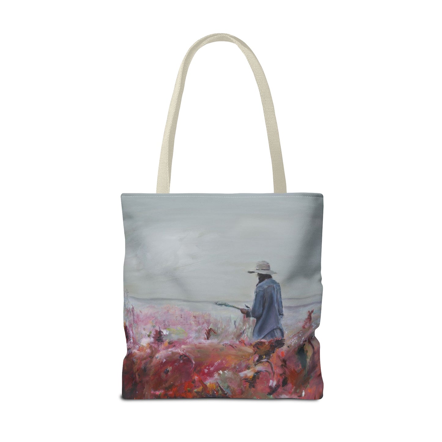 "The Woman In the Field" Painting - Tote Bag