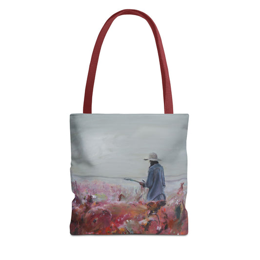 "The Woman In the Field" Painting - Tote Bag