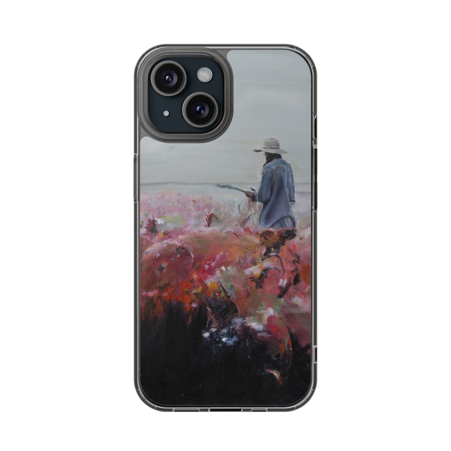 "The Woman In The Field" Painting - Phone Case