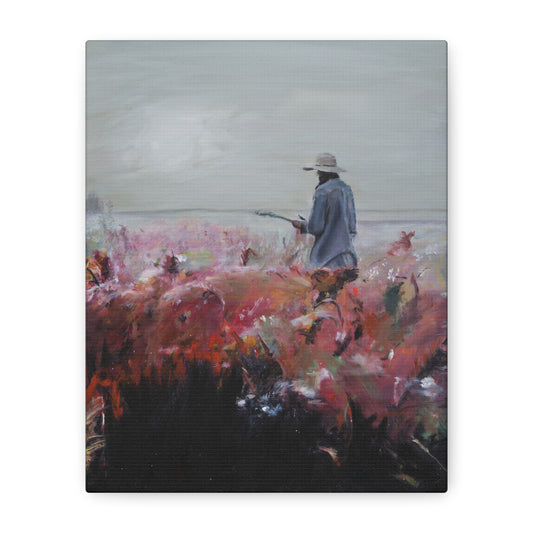 "The Woman In The Field" Open Edition Canvas Print