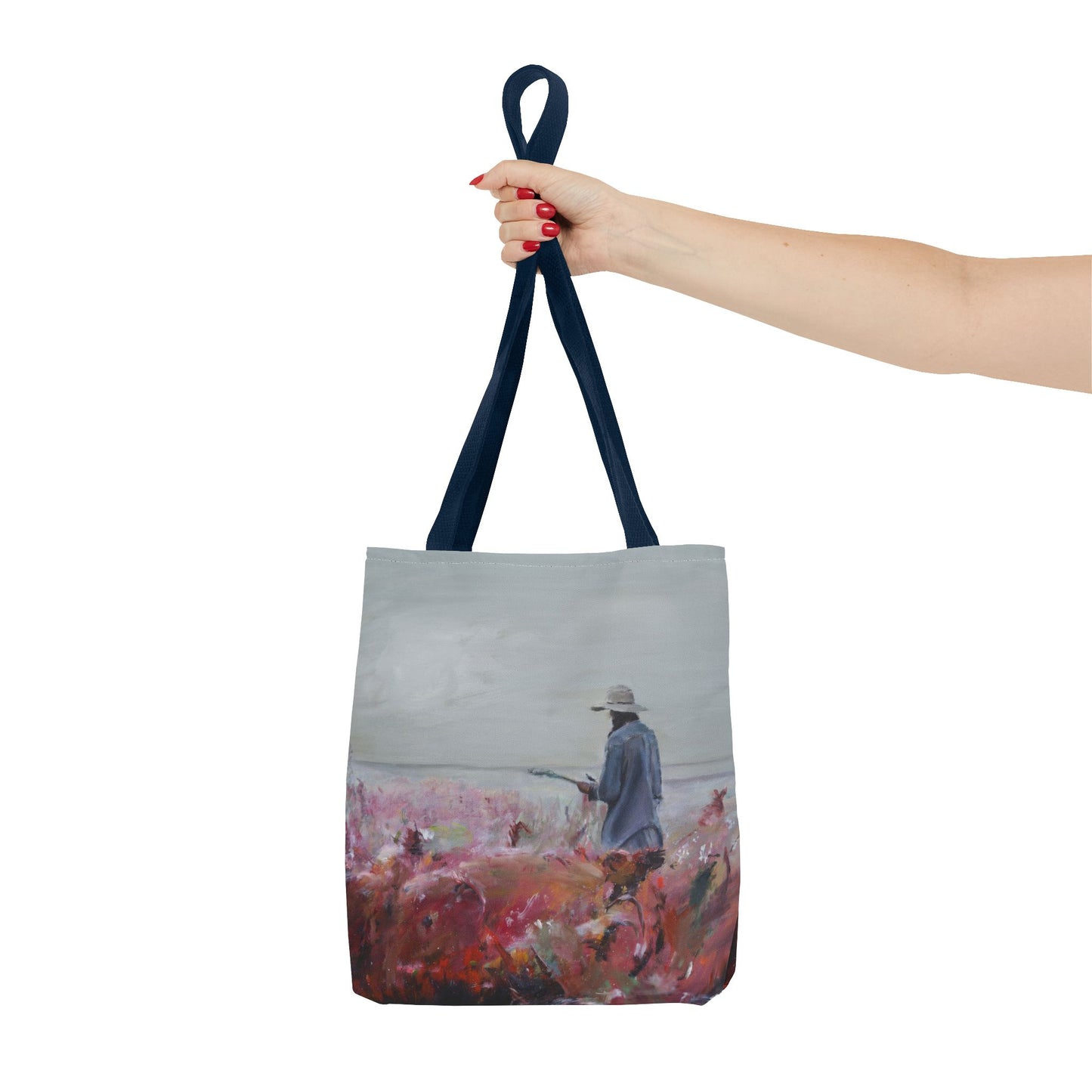 "The Woman In the Field" Painting - Tote Bag