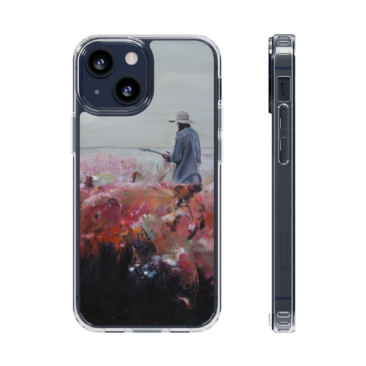 "The Woman In The Field" Painting - Phone Case