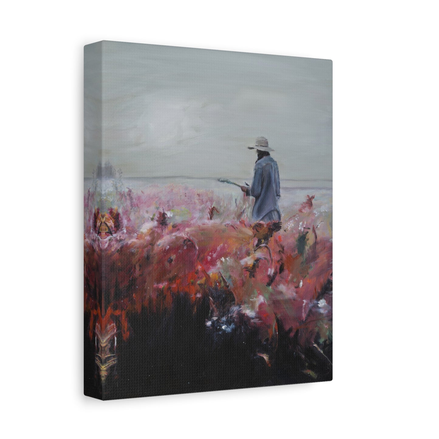 "The Woman In The Field" Open Edition Canvas Print