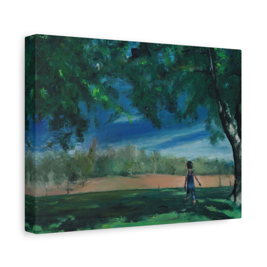 "The Boy In The Field" Open Edition Canvas Print