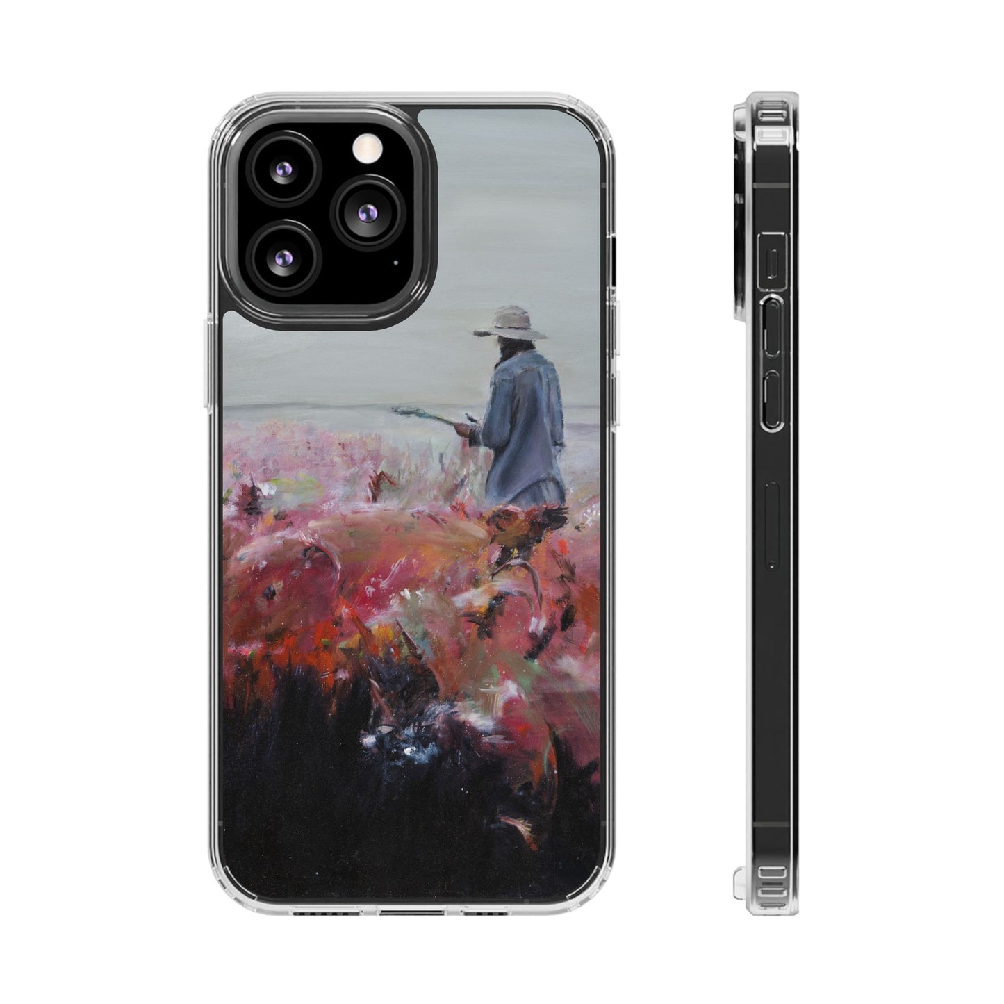 "The Woman In The Field" Painting - Phone Case